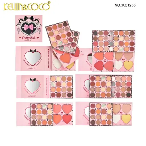 [6937454001151] KEVIN Y COCO PRETTY GIRL 40 COLORS FACE PALETTE