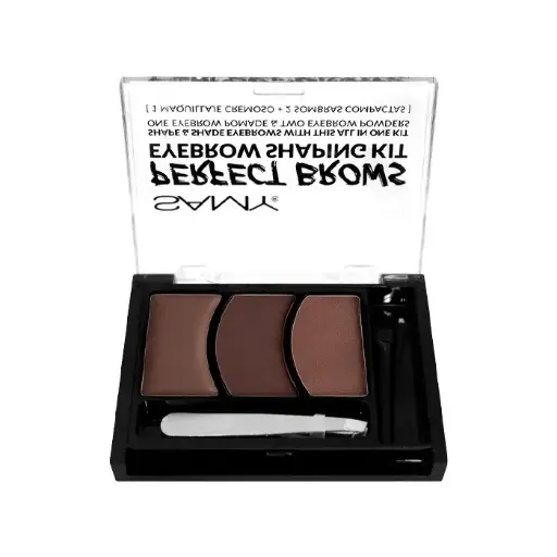 [7703378012066] KIT PARA CEJAS PERFECT BROWS SAMY # 02. BRUNETTE