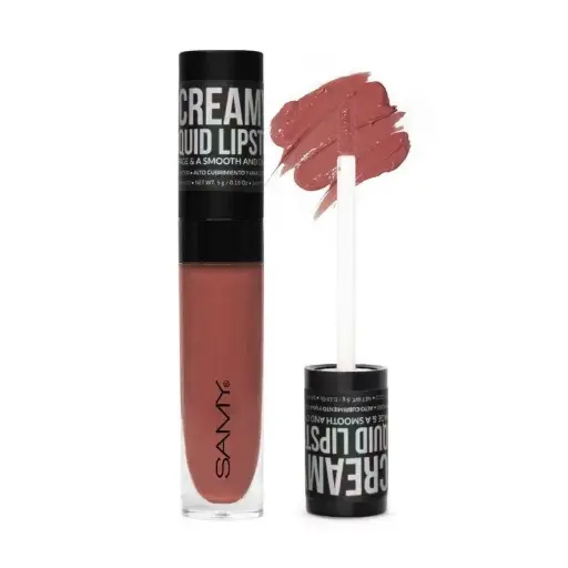 [7703378861121] LABIAL LIQUIDO CREMOSO SAMY # 3. CAPPUCCINO