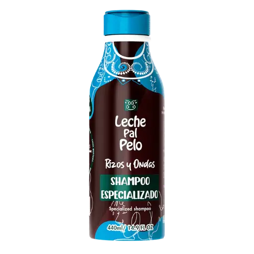 [7709290264187] LECHE PAL PELO RIZOS Y ONDAS SHAMPOO ESPECIALIZADO 440 ML