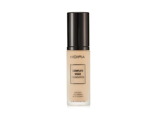[816180024169] MOIRA Complete Wear Foundation (100, Light Ivory)