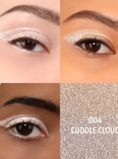 [840222312730] MOIRA SPARKLY CHROME EYE PIGMENT CUDDLE CLOUD 04