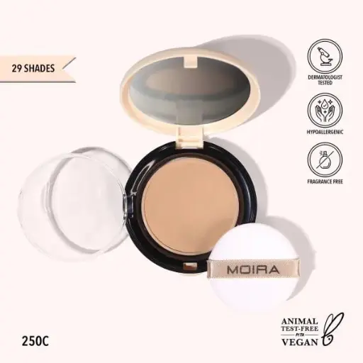 [840222307835] Moira Complete Wear? Powder Foundation (250C)