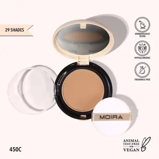 [840222307750] Moira Complete Wear? Powder Foundation (450C)