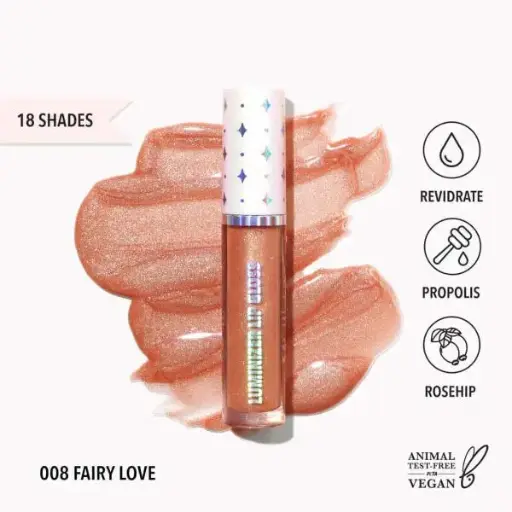 [840222302663] Moira Luminizer Lip Gloss (008, Fairy Love)