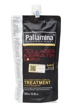 [4897110030661] PALLAMINA COLLAGE KERATIN COMPLEX DOY PACK 500ML