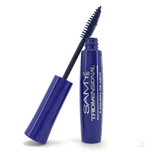 [7703378004078] PESTA¥INA MASCARA 3D SAMY # 01. AZUL