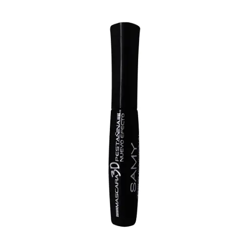 [7703378004108] PESTA¥INA MASCARA 3D SAMY # 04. NEGRA