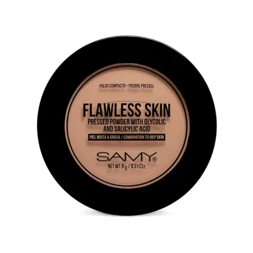 [7703378863934] POLVO COMPACTO PIEL MIXTA A GRASA SAMY # 04. MEDIUM TAN