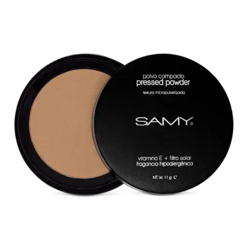 [7703378002166] POLVO COMPACTO SIN ESPEJO SAMY # 03. ARENA