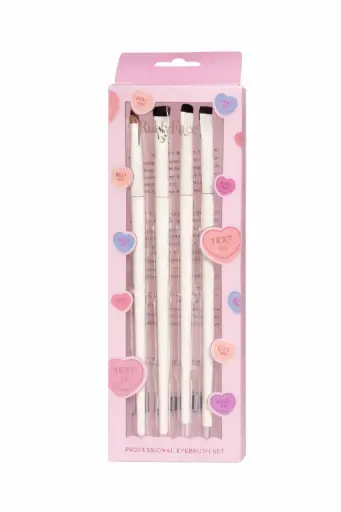 [6972547656061] RUBY FACE EYE BRUSH SET 4PCS (25EYE04)