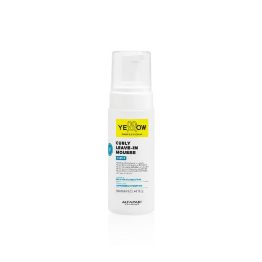 [8022297189499] YELLOW CURLY LEAVE-IN MOUSSE CURLS 160ML