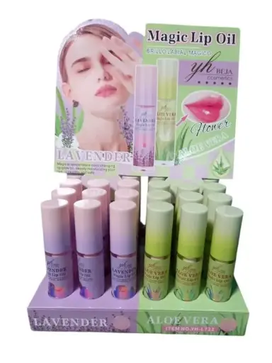 [6903072457861] YH BEJA COSMETICS Magic Lip Oil Aloe Vera/Lavender 5ml