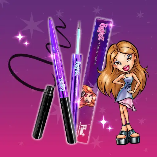 [659962995437] BEAUTY CREATIONS BRATZ Matte Black Dual Liner FLAUNT