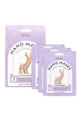 [70096] CELAVI HAND MASK LAVENDER