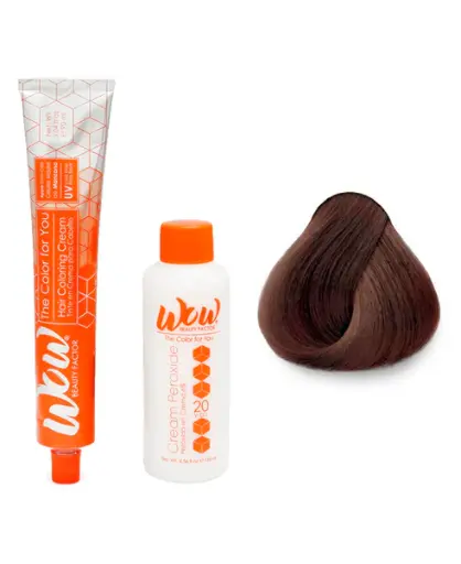 [671875658773] WOW Tinte en Crema para Cabello con Peróxido en Crema 7.07 RubioFrío