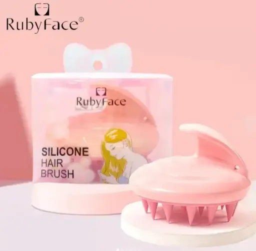 [6972547654456] RUBY FACE Silicone Hair Brush