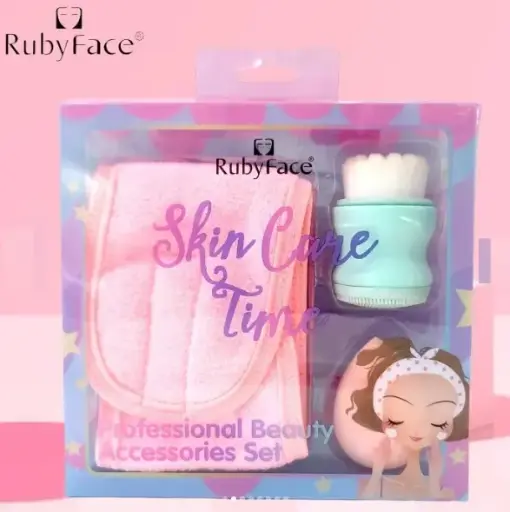 [697254765412] RUBY FACE Skin Care Time Profesional Beauty Accessories Set 3PCS