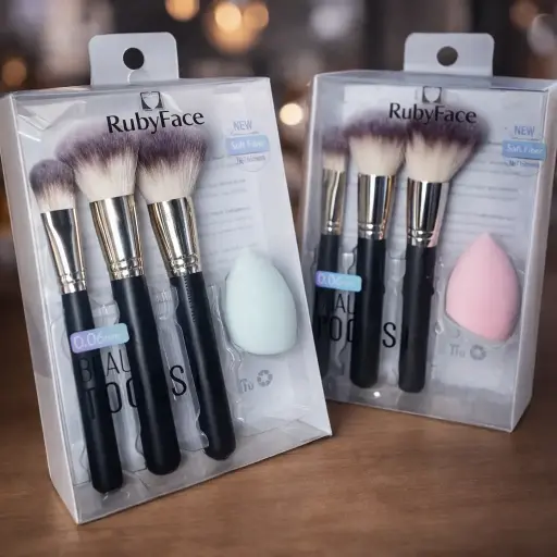 [6972547650649] RUBY FACE Beauty Tools 0.06mm 4 pcs