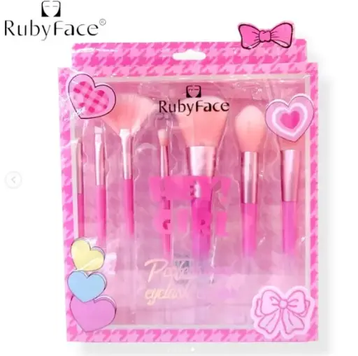 [6972547650854] RUBY FACE Hey! Girl Profesional Eyelash Culer 7 pcs