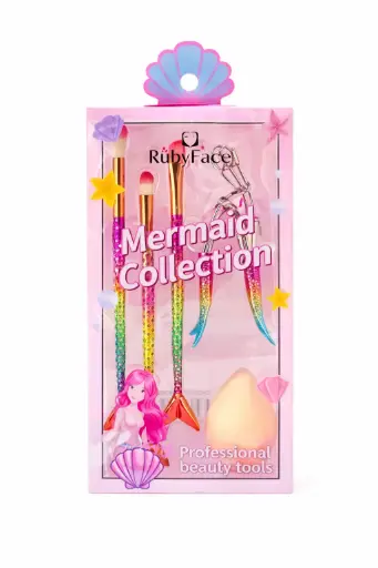 [6972547650571] RUBY FACE Mermaid Collection Profesional Beauty Tools