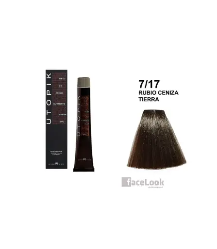 [8430190014303] HIPERTIN TINTE EN CREMA RUBIO CENIZA TIERRA 7/17