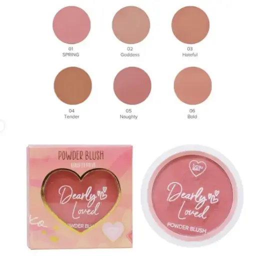 [6924372694749] BEAU VISAGE Powder Blush Dearly Loved 05 NAUGHTY