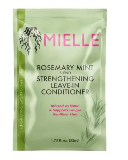 [850035582572] MIELLE Rose Mary Mint Blend Strengthening Leave In Conditioner 52ml