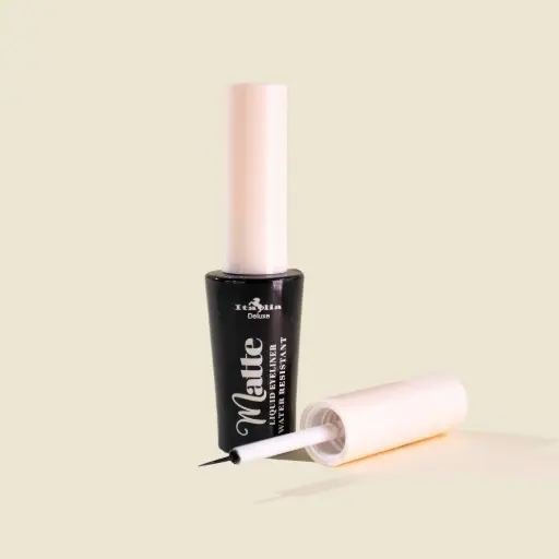 [782353230913] Italia Deluxe Matte Black Liquid Eyeliner