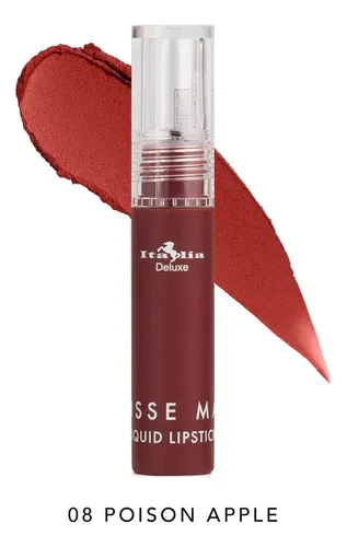 [782353190088] Italia Deluxe Mousse Matte Liquid Lipstick 08 Poison Apple