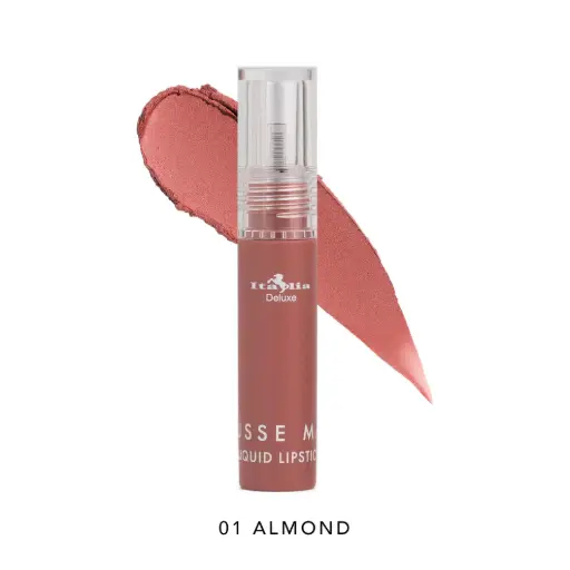 [782353190019] Italia Deluxe Mousse Matte Liquid Lipstick 01 Almond