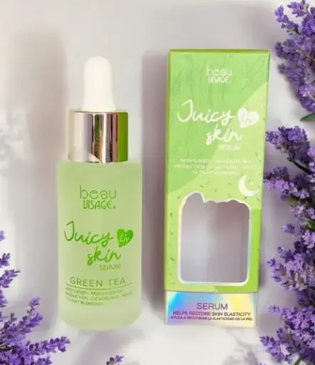 [6924372698297] BEAU VISAGE Juicy Liv Skin Serum Green Tea – Sérum Facial Hidratante y Antioxidante