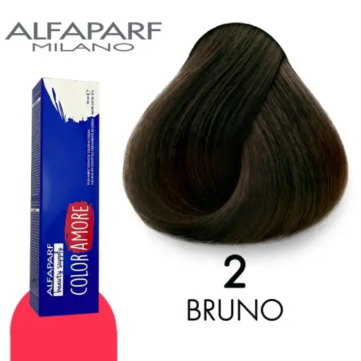 [8022297127927] ALFAPARF COLOR AMORE TINTE 2 BRUNO 90 ML