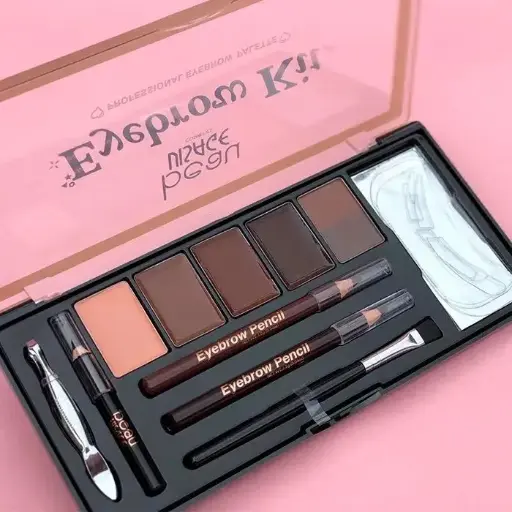 [6924372696774] BEAU VISAGE Eyebrows Kit para Cejas – Kit Completo para Definir, Rellenar y Fijar
