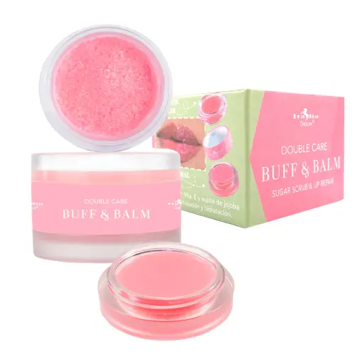 [782353941222] Italia Deluxe Buff & Balm | Sugar Scrub & Lip Repair