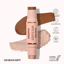[840222306852] Moira Sculpt & Glow Duo Stick (500, Beach Happy)
