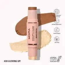 [840222306845] Moira Sculpt & Glow Duo Stick (400, Glowing Up!)