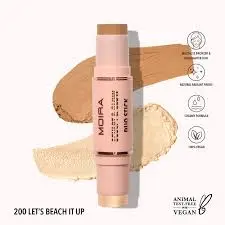 [840222306821] Moira Sculpt & Glow Duo Stick (200, Let's Beach it up)