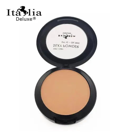 [182353126122] Italia Deluxe Silky Wet/Dry Foundation Powder 12 Canela