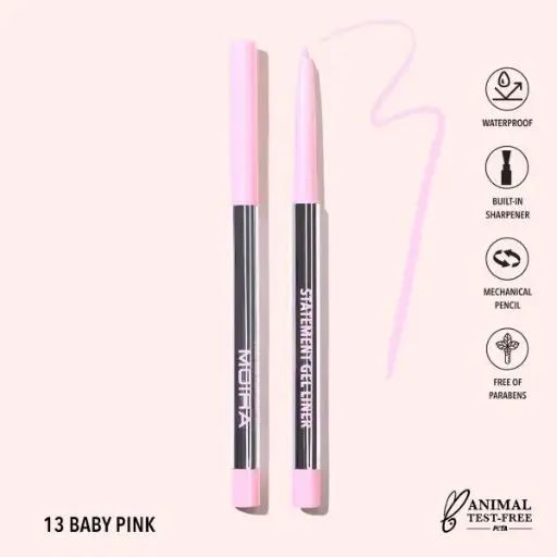 [840222306234] Moira Statement Gel Liner (013, Baby Pink)
