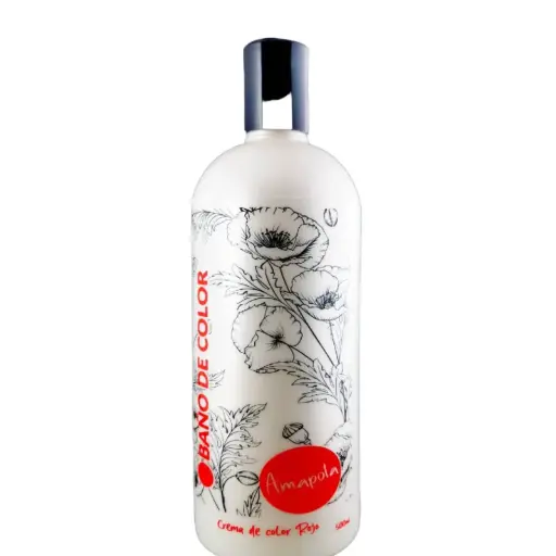 [7443032550045] Amapola Baño de Color Rojo – Color Temporal Brillante para Cabello