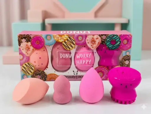 [6972547651097] Ruby face Donut Worry Be Happy