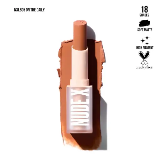 [667619534106] BEAUTY CREATIONS NUDE X LIPSTICK 05 ON THE DAILY