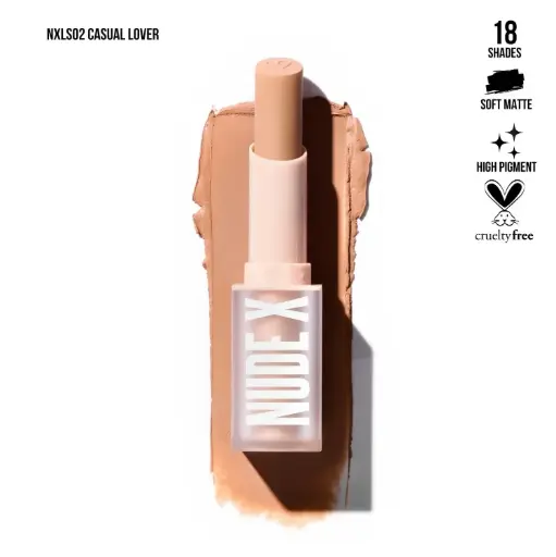 [667619534076] BEAUTY CREATIONS NUDE X LIPSTICK 02 CASUAL LOVER