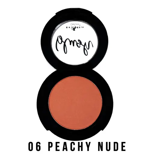 [182353301062] Italia Deluxe Powder Blush 06 Peachy Nude