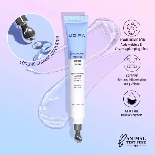 [840222305848] Moira Hyaluronic Caffeine Depuff Eye Gel