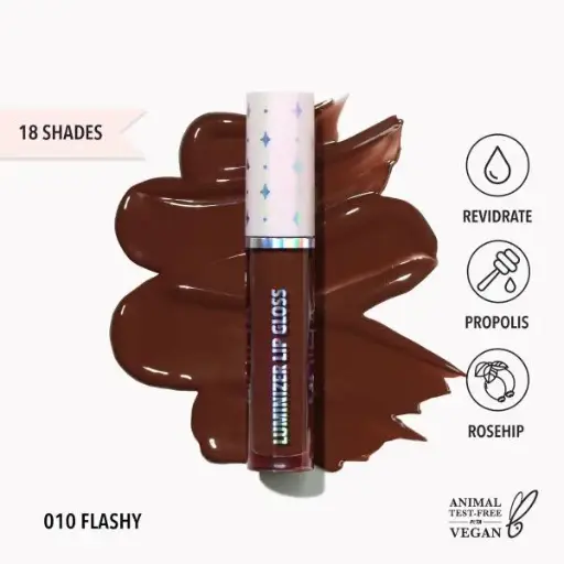 [840222302687] Moira Luminizer Lip Gloss (010, Flashy)