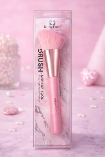 [6976991102655] Ruby Face Brush Makeup Tool DIFUMINAR GRANDE, CORTE RECTO