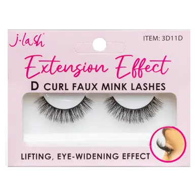 [3401] JLASH SILK EYELASH EXTENSION CURL D 0.10x14mm