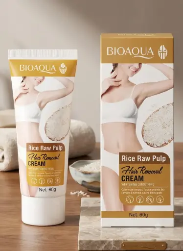 [6942349717970] BIOAQUA Rice Pulp Whitening and Soothing Hair Removal Cream